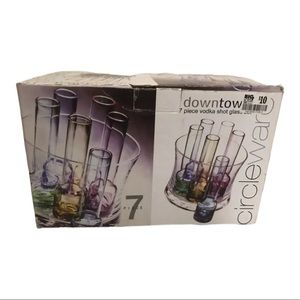 Vodka shot glass set of 7 pieces